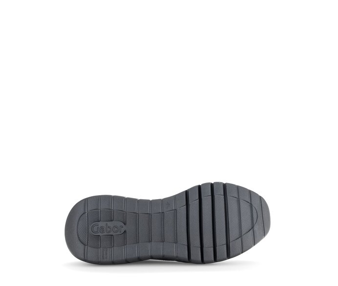 Gabor Sneaker Low Grau - Materialmix Leder/Lederimitat