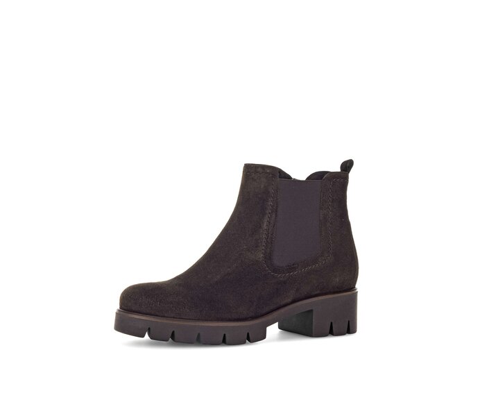 Gabor Chelsea Boot Braun - Rauleder
