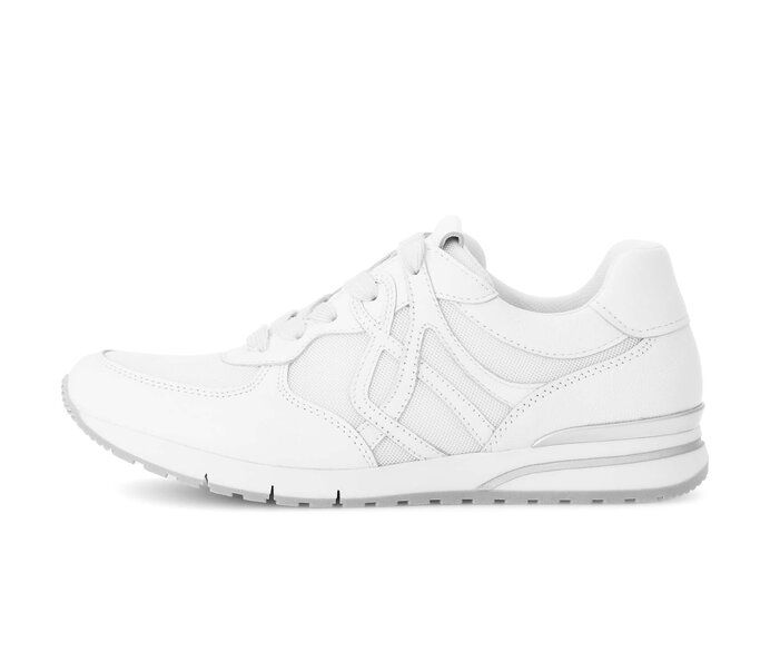 Gabor Sneaker Low Weiß - Materialmix Leder/Lederimitat