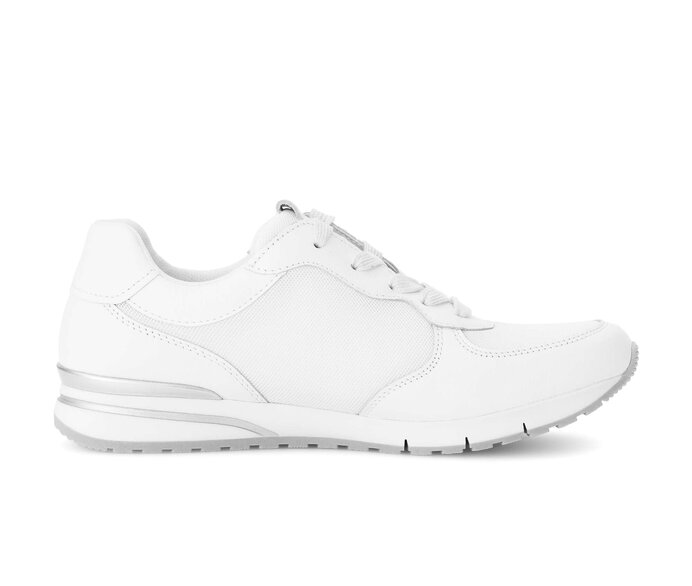 Gabor Sneaker Low Weiß - Materialmix Leder/Lederimitat