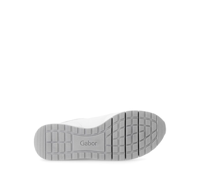 Gabor Sneaker Low Weiß - Materialmix Leder/Lederimitat