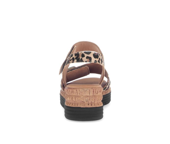 Gabor Riemchensandale Beige - Effektleder
