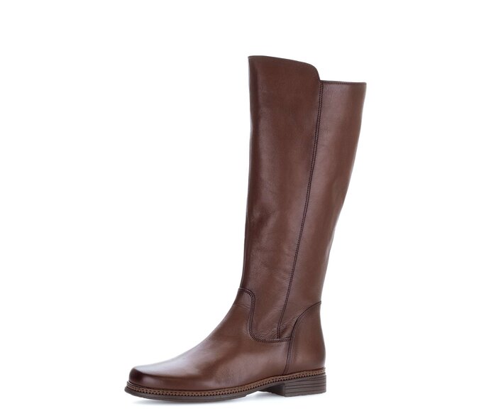 Gabor Eleganter Stiefel Braun - Glattleder