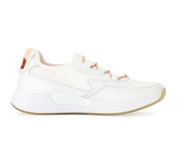Gabor Sneaker Low Weiß - Materialmix Leder/Lederimitat