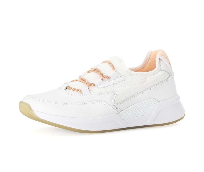 Gabor Sneaker Low Weiß - Materialmix Leder/Lederimitat