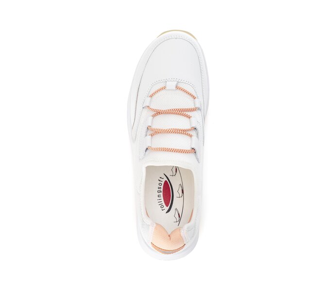 Gabor Sneaker Low Weiß - Materialmix Leder/Lederimitat