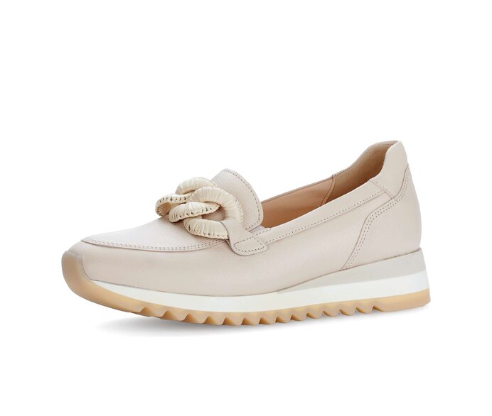 Gabor Slipper Creme - Glattleder
