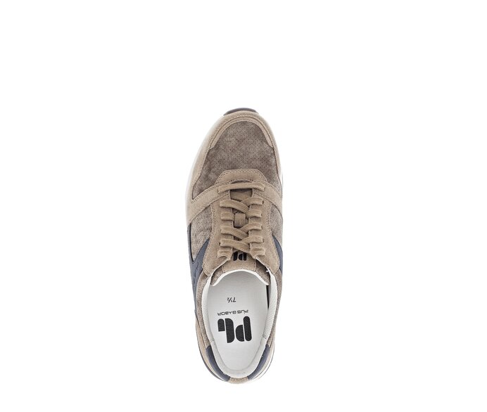 Pius Gabor Sneaker Low Beige - Materialmix Leder/Textil