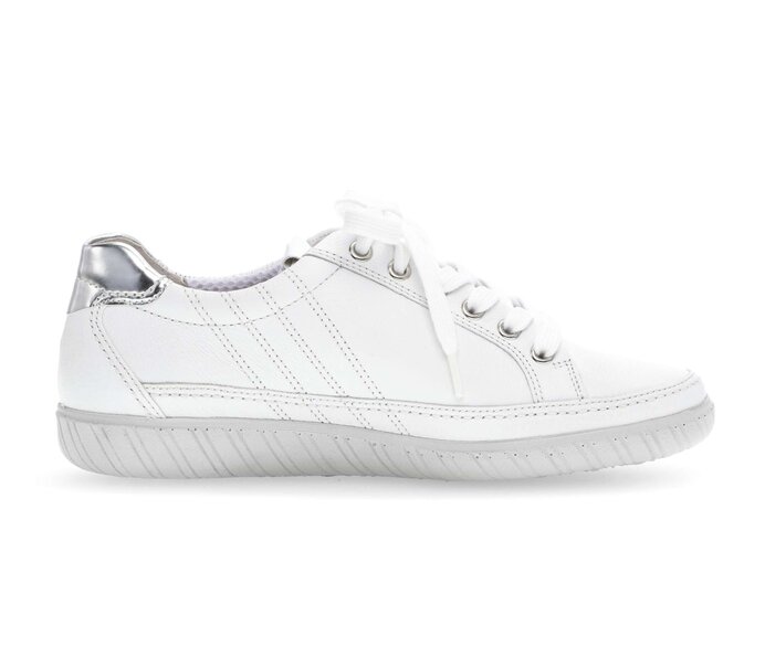 Gabor Sneaker Low Weiß - Glattleder