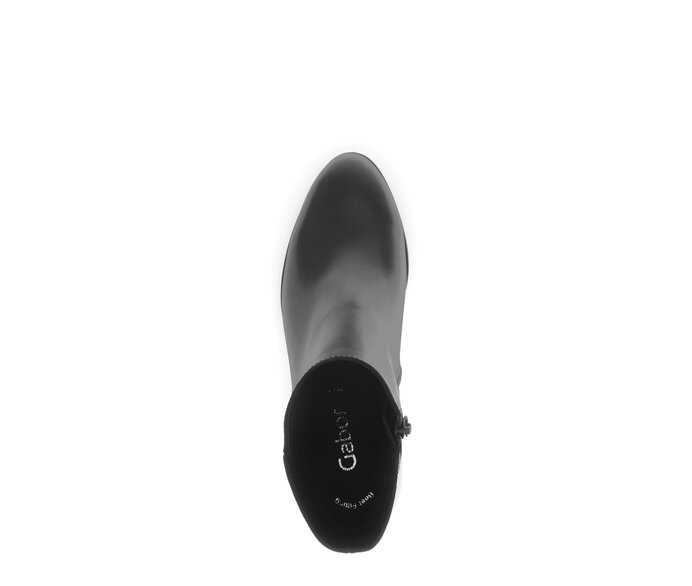 Gabor Elegante Stiefelette Schwarz - Glattleder