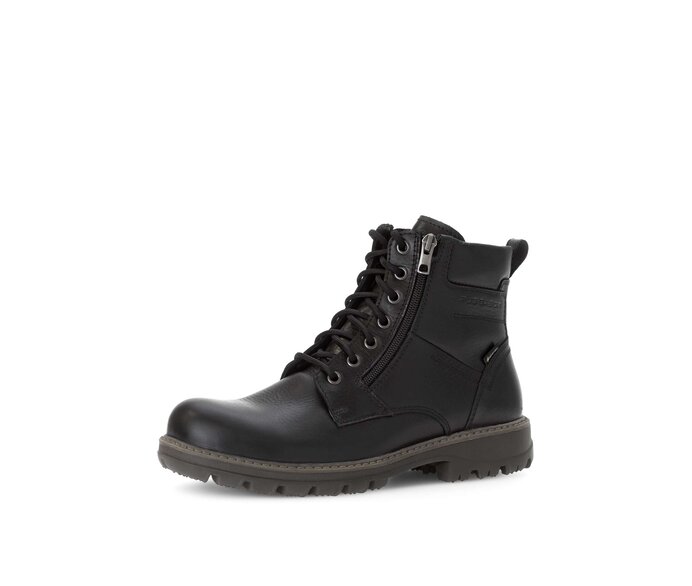 Pius Gabor Boot Schwarz - Glattleder