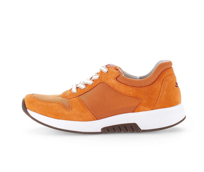 Gabor Sneaker Low Orange - Materialmix Leder/Lederimitat