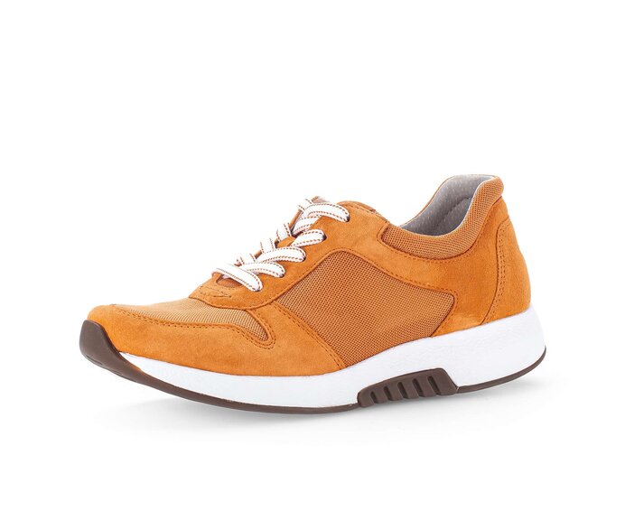 Gabor Sneaker Low Orange - Materialmix Leder/Lederimitat