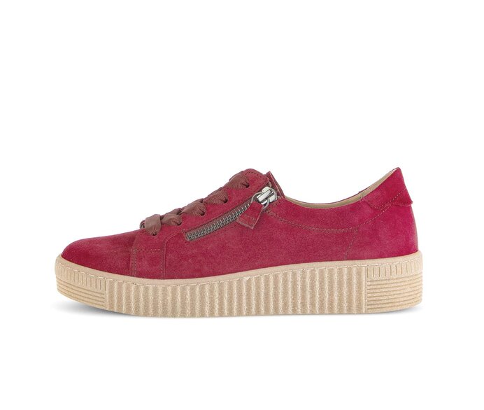 Gabor Sneaker Low Rot - Rauleder