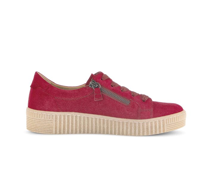 Gabor Sneaker Low Rot - Rauleder