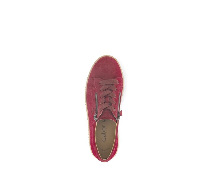 Gabor Sneaker Low Rot - Rauleder
