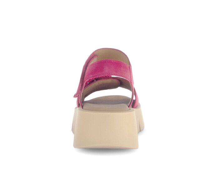 Gabor Plateau Sandale Pink - Rauleder