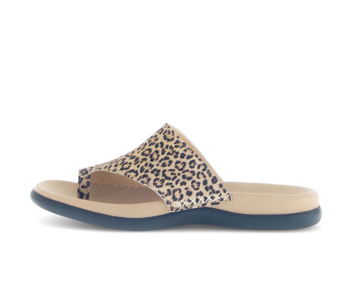 Gabor Zehentrenner Beige - Rauleder