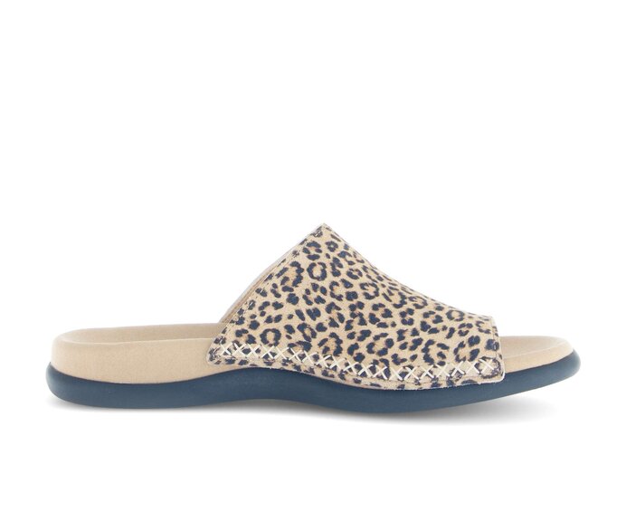 Gabor Zehentrenner Beige - Rauleder