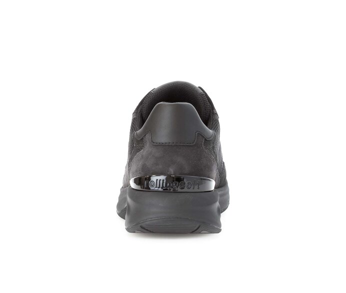Gabor Sneaker Low Schwarz - Materialmix Leder/Lederimitat