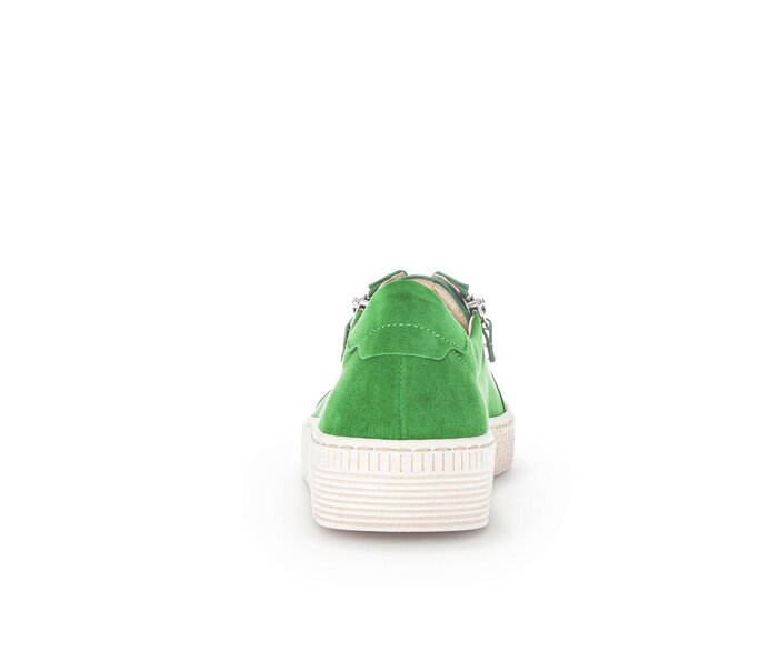 Gabor Sneaker Low Grün - Rauleder