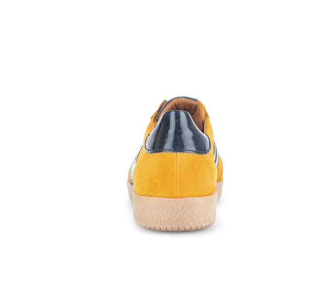 Gabor Sneaker Low Gelb - Materialmix Leder