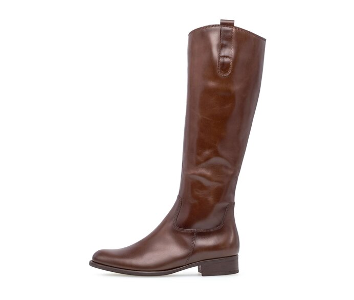 Gabor Eleganter Stiefel Braun - Glattleder