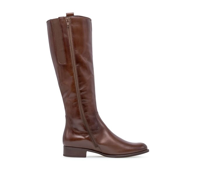 Gabor Eleganter Stiefel Braun - Glattleder