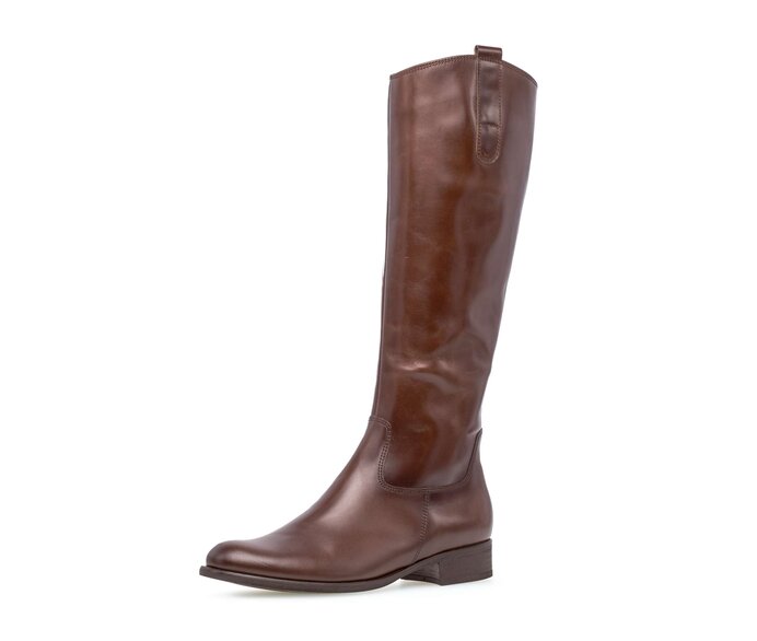 Gabor Eleganter Stiefel Braun - Glattleder