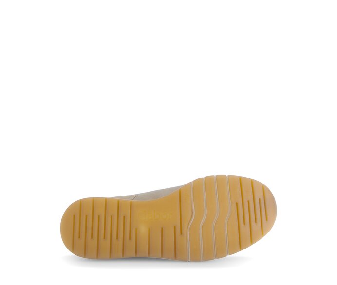 Gabor Sneaker Low Beige - Materialmix Leder/Lederimitat