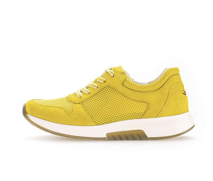 Gabor Sneaker Low Gelb - Lederimitat