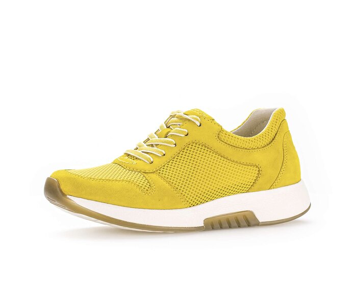 Gabor Sneaker Low Gelb - Lederimitat