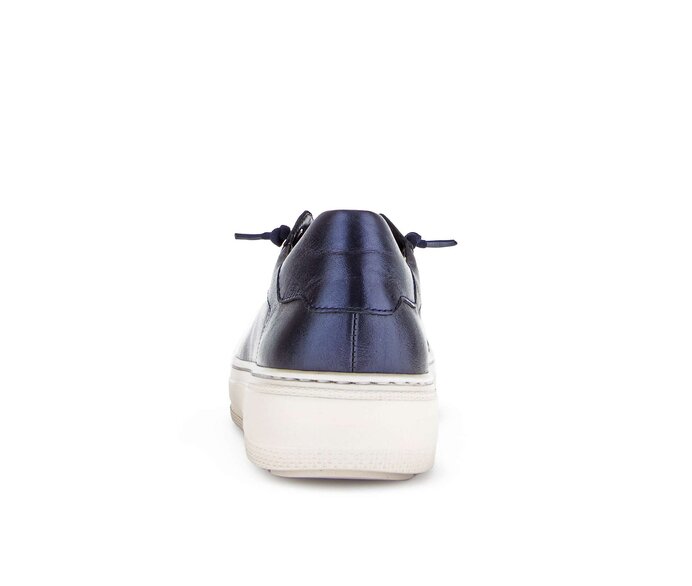 Gabor Sneaker Low Blau - Glattleder
