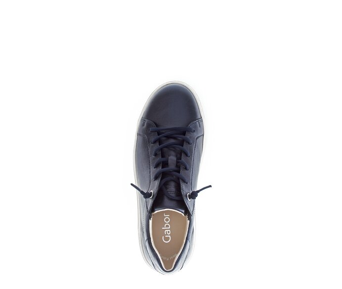 Gabor Sneaker Low Blau - Glattleder