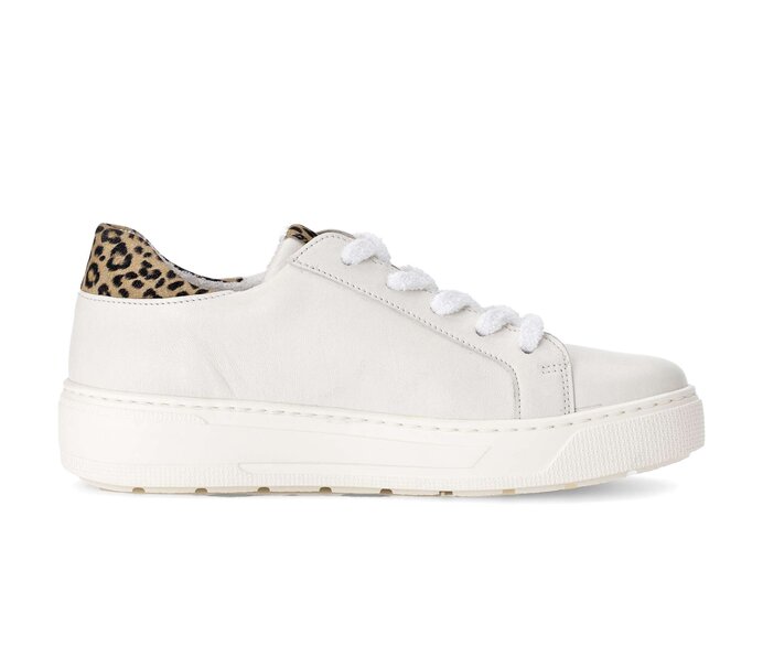 Gabor Sneaker Low Creme - Materialmix Leder