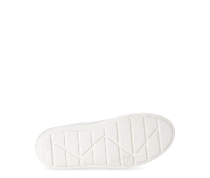 Gabor Sneaker Low Creme - Materialmix Leder