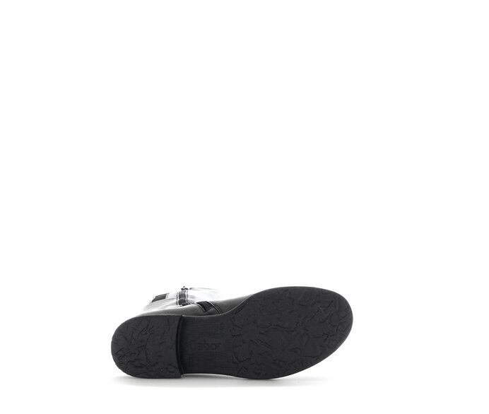 Gabor Eleganter Stiefel Schwarz - Glattleder
