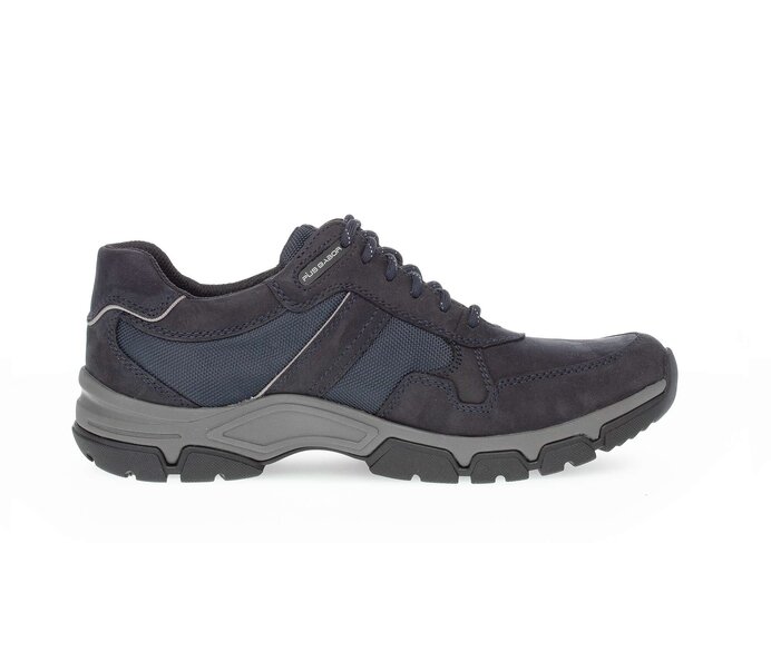 Pius Gabor Sneaker Low Blau - Materialmix Leder/Textil