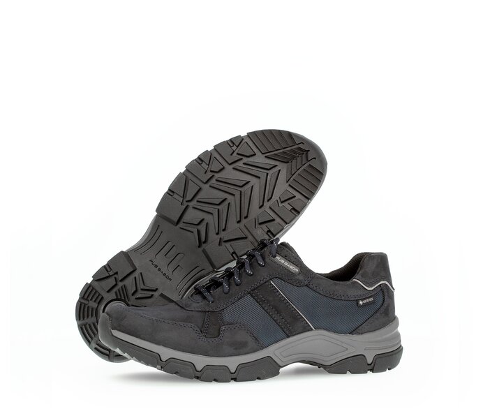 Pius Gabor Sneaker Low Blau - Materialmix Leder/Textil