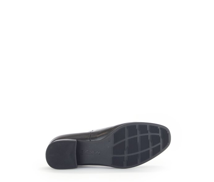 Gabor Slipper Schwarz - Glattleder