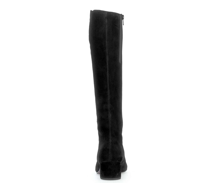 Gabor Eleganter Stiefel Schwarz - Rauleder