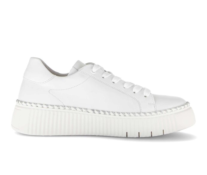 Gabor Sneaker Low Weiß - Glattleder