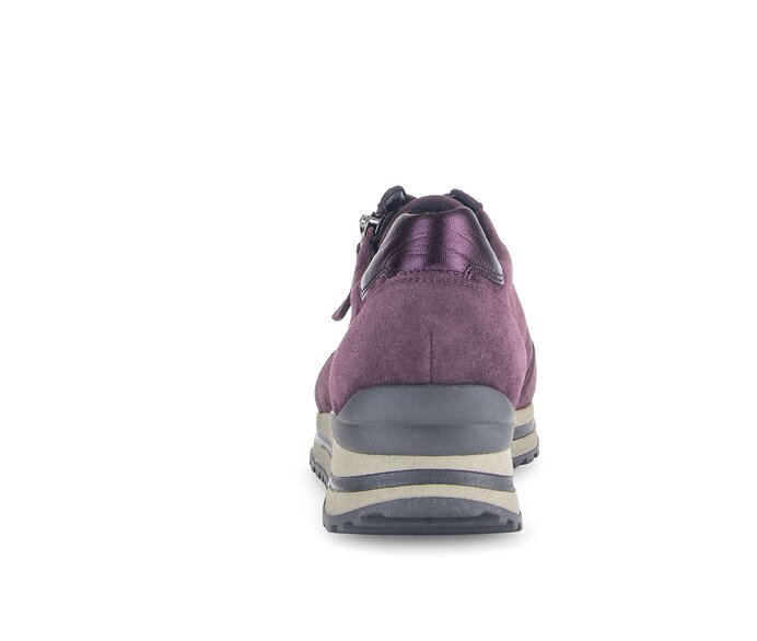 Gabor Sneaker Low Lila - Materialmix Leder