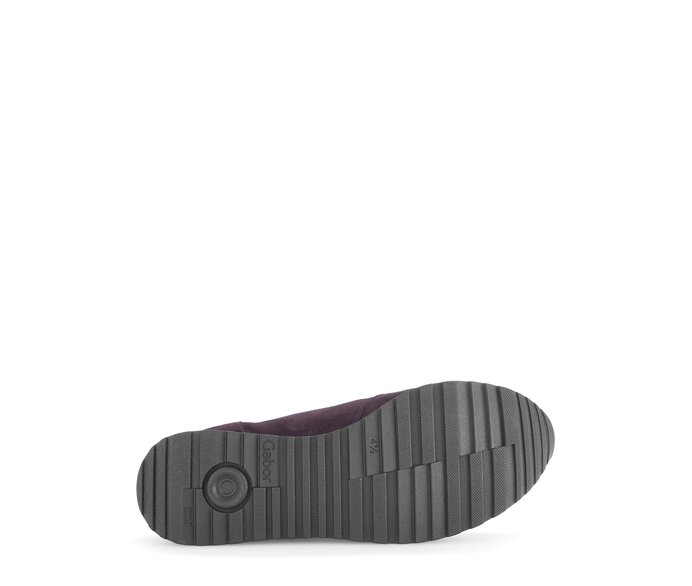 Gabor Sneaker Low Lila - Materialmix Leder