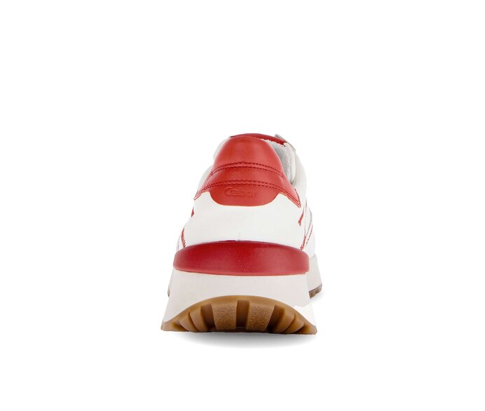 Gabor Sneaker Low Creme - Materialmix Leder