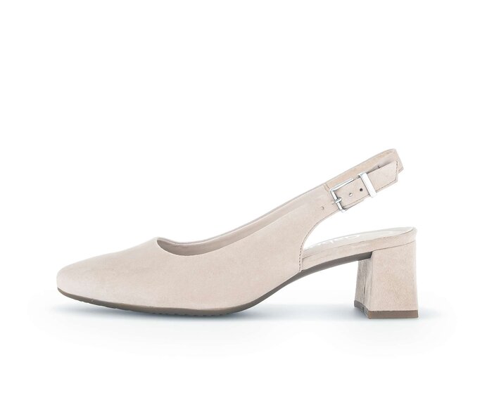 Gabor Slingpumps Beige - Rauleder