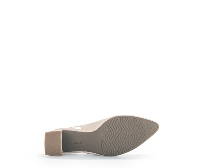 Gabor Slingpumps Beige - Rauleder