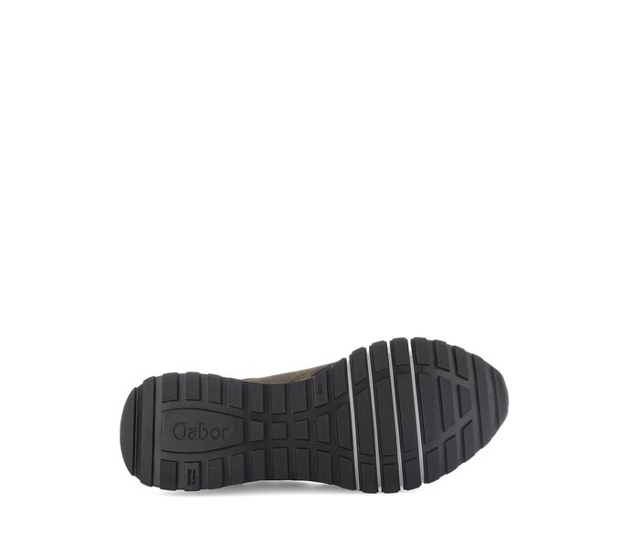Gabor Sneaker Low Schwarz - Materialmix Leder