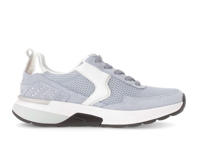Gabor Sneaker Low Blau - Materialmix Leder/Lederimitat