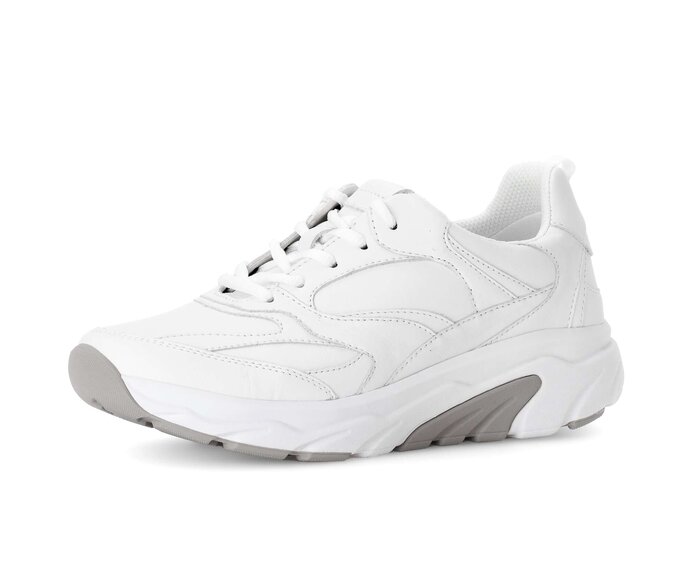 Gabor Sneaker Low Weiß - Glattleder